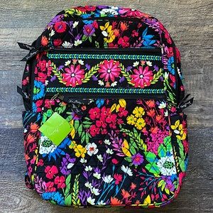Vera Bradley Tech Backpack Field Flowers